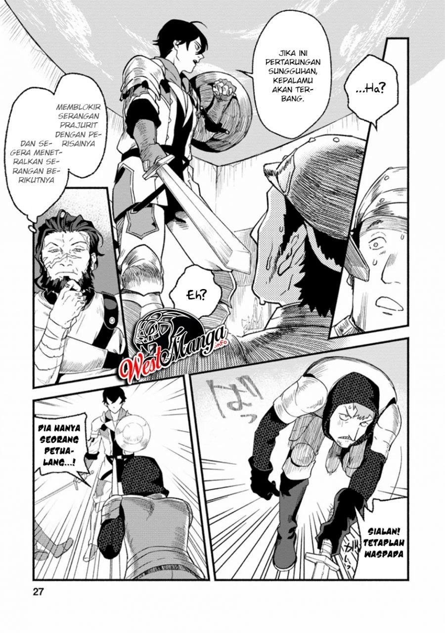 Sono Monban, Saikyou Nitsuki: Tsuihou Sareta Bougyo Ryoku 9999 no Senshi, Outo no Monban Toshite Musou Suru: Chapter chapter-1 - Page 26