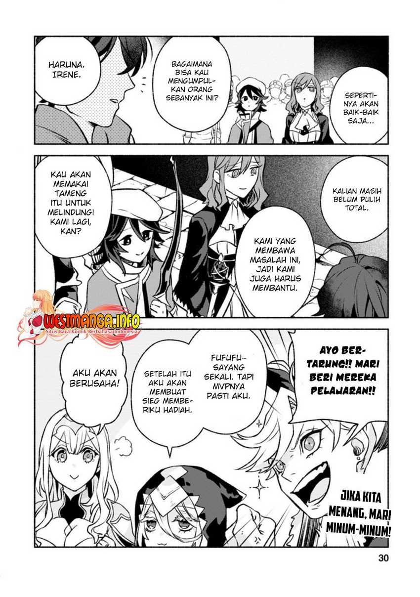Sono Monban, Saikyou Nitsuki: Tsuihou Sareta Bougyo Ryoku 9999 no Senshi, Outo no Monban Toshite Musou Suru: Chapter chapter-11 - Page 32
