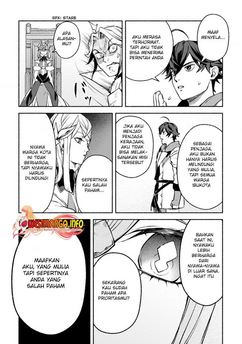 Sono Monban, Saikyou Nitsuki: Tsuihou Sareta Bougyo Ryoku 9999 no Senshi, Outo no Monban Toshite Musou Suru: Chapter chapter-14.2 - Page 11