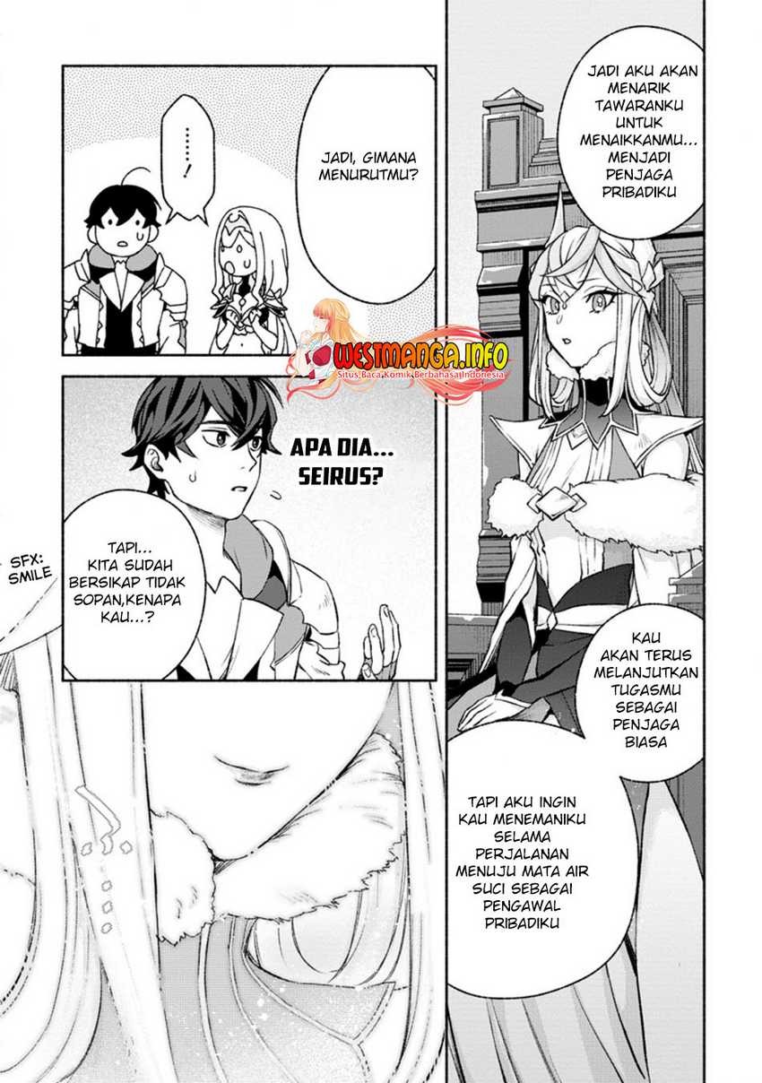 Sono Monban, Saikyou Nitsuki: Tsuihou Sareta Bougyo Ryoku 9999 no Senshi, Outo no Monban Toshite Musou Suru: Chapter chapter-14.3 - Page 6