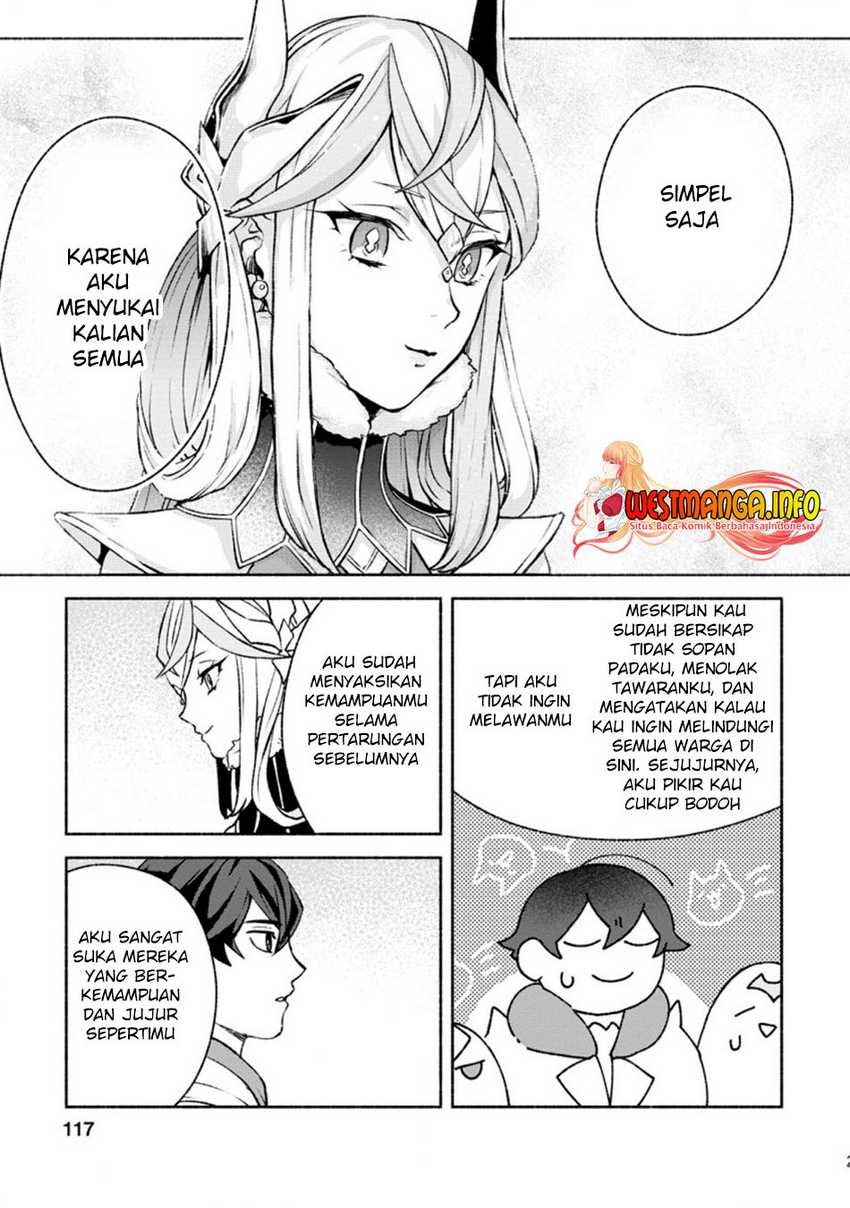 Sono Monban, Saikyou Nitsuki: Tsuihou Sareta Bougyo Ryoku 9999 no Senshi, Outo no Monban Toshite Musou Suru: Chapter chapter-14.3 - Page 7