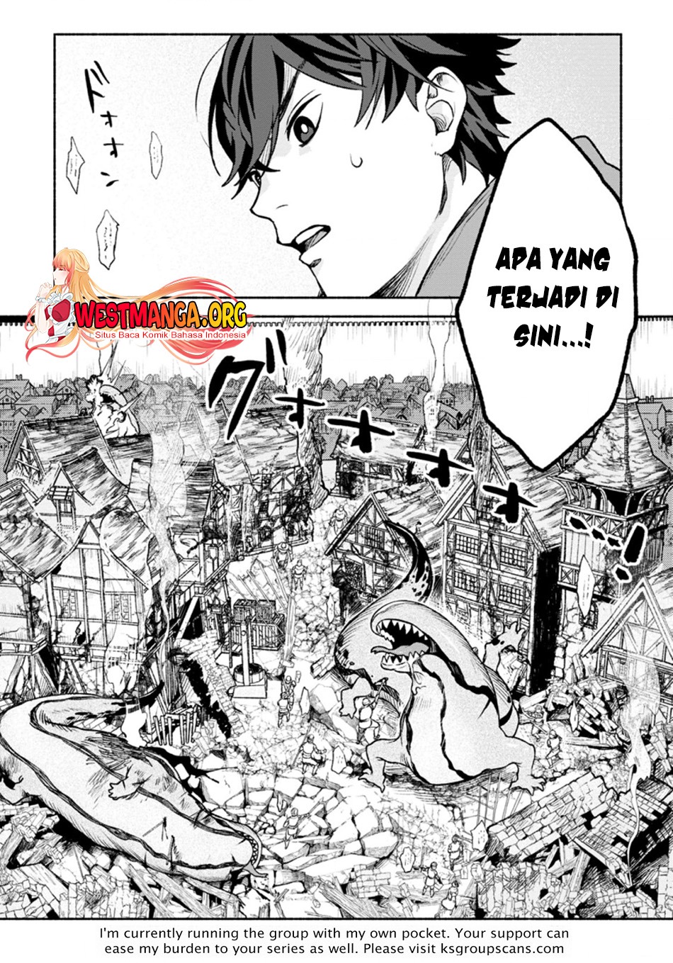 Sono Monban, Saikyou Nitsuki: Tsuihou Sareta Bougyo Ryoku 9999 no Senshi, Outo no Monban Toshite Musou Suru: Chapter chapter-18 - Page 33