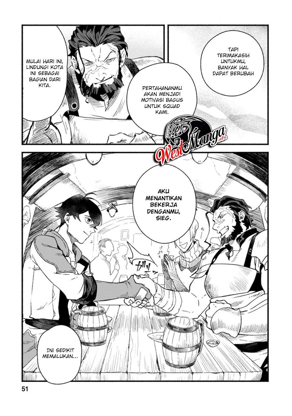 Sono Monban, Saikyou Nitsuki: Tsuihou Sareta Bougyo Ryoku 9999 no Senshi, Outo no Monban Toshite Musou Suru: Chapter chapter-2 - Page 21