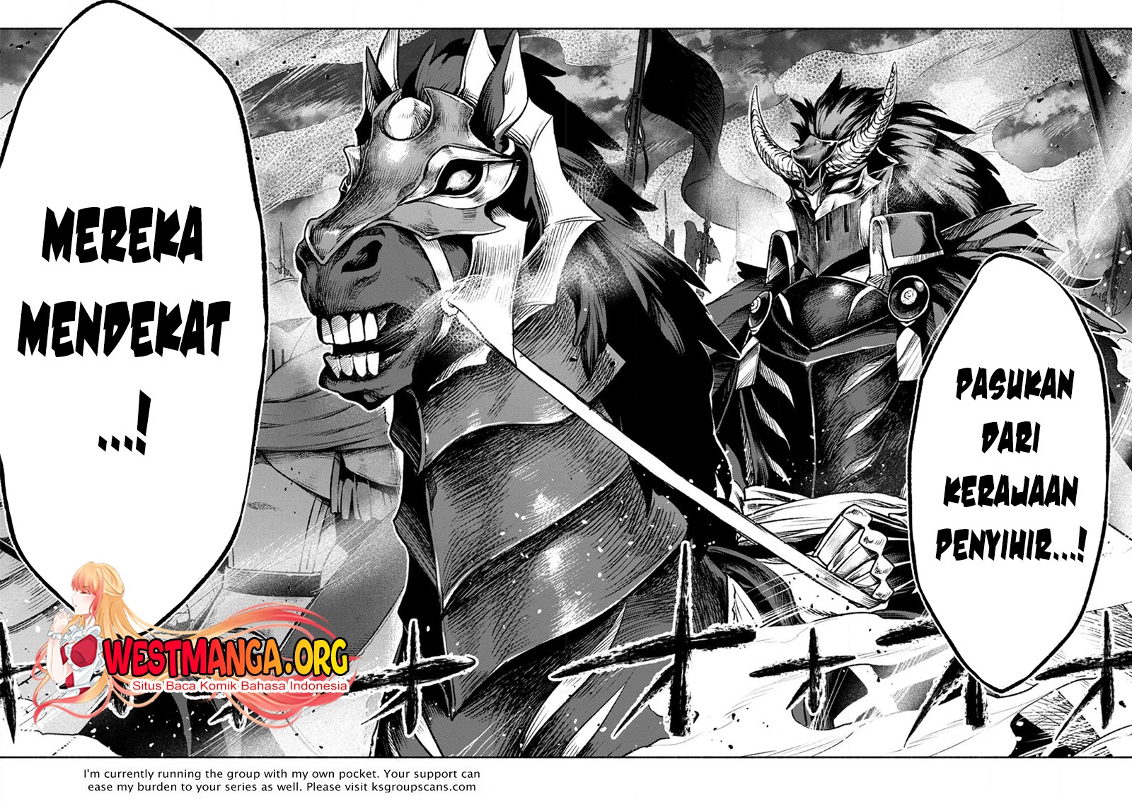 Sono Monban, Saikyou Nitsuki: Tsuihou Sareta Bougyo Ryoku 9999 no Senshi, Outo no Monban Toshite Musou Suru: Chapter chapter-25 - Page 31