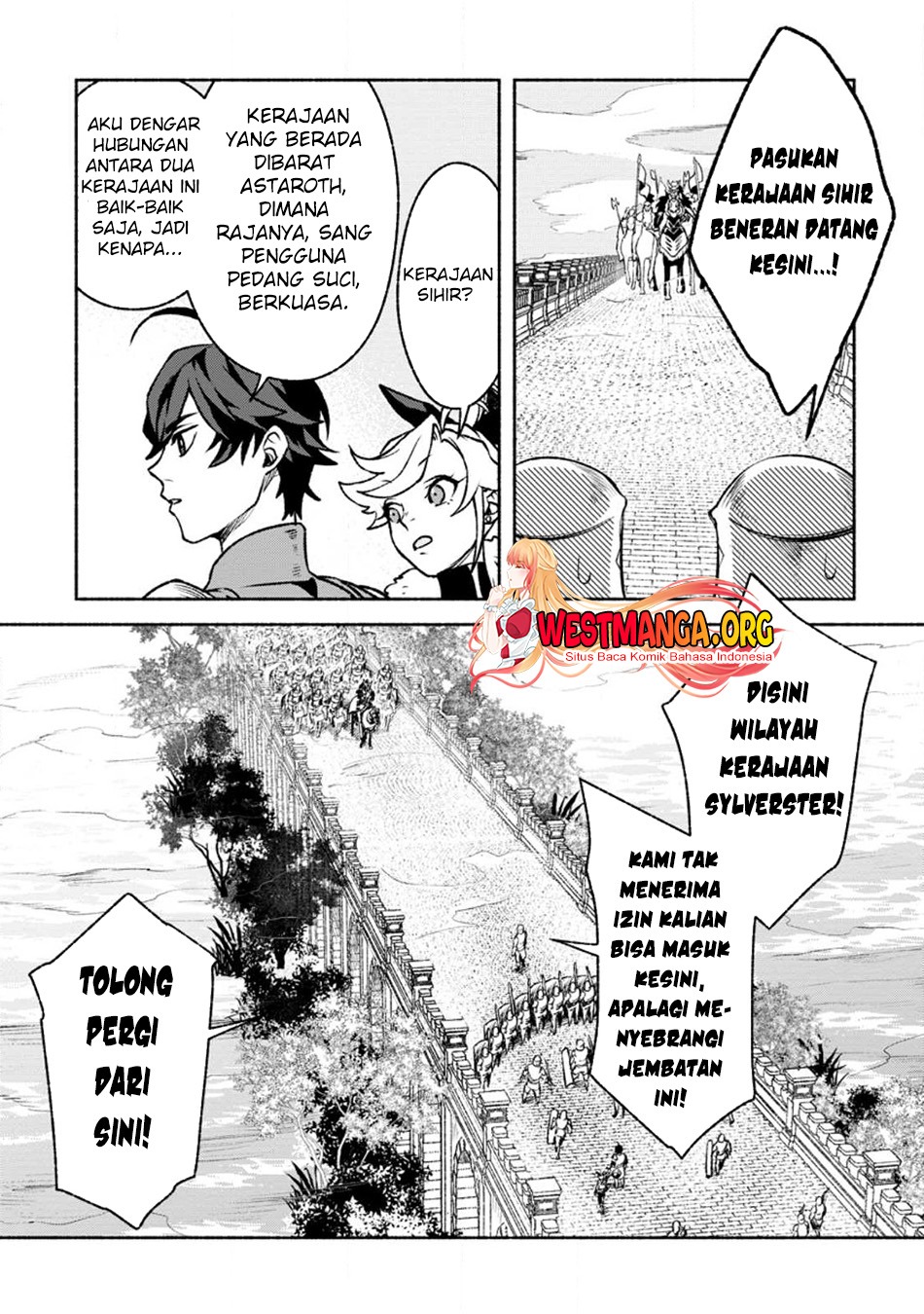 Sono Monban, Saikyou Nitsuki: Tsuihou Sareta Bougyo Ryoku 9999 no Senshi, Outo no Monban Toshite Musou Suru: Chapter chapter-26.1 - Page 4