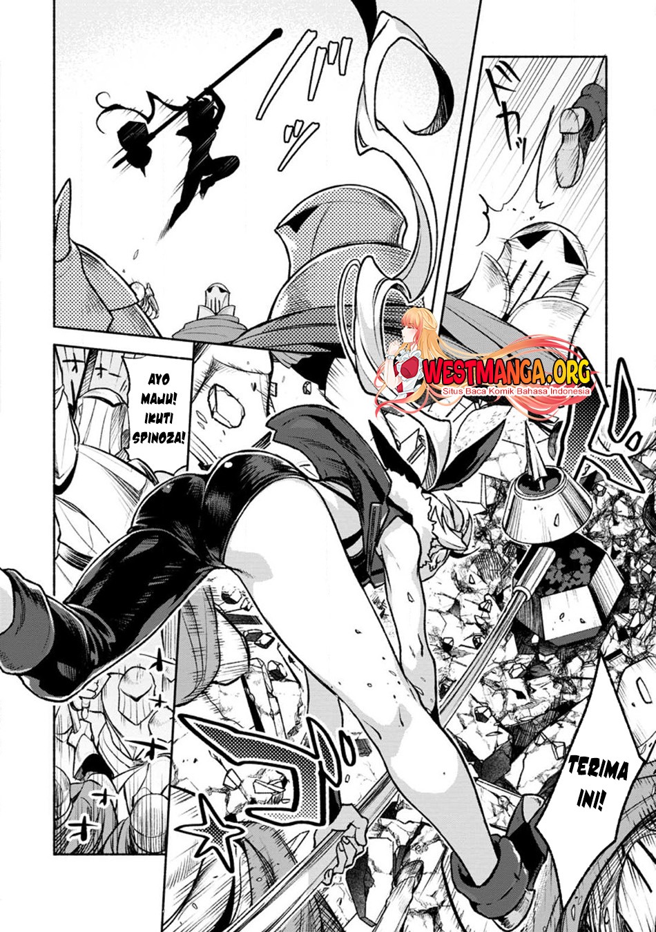 Sono Monban, Saikyou Nitsuki: Tsuihou Sareta Bougyo Ryoku 9999 no Senshi, Outo no Monban Toshite Musou Suru: Chapter chapter-26.2 - Page 4