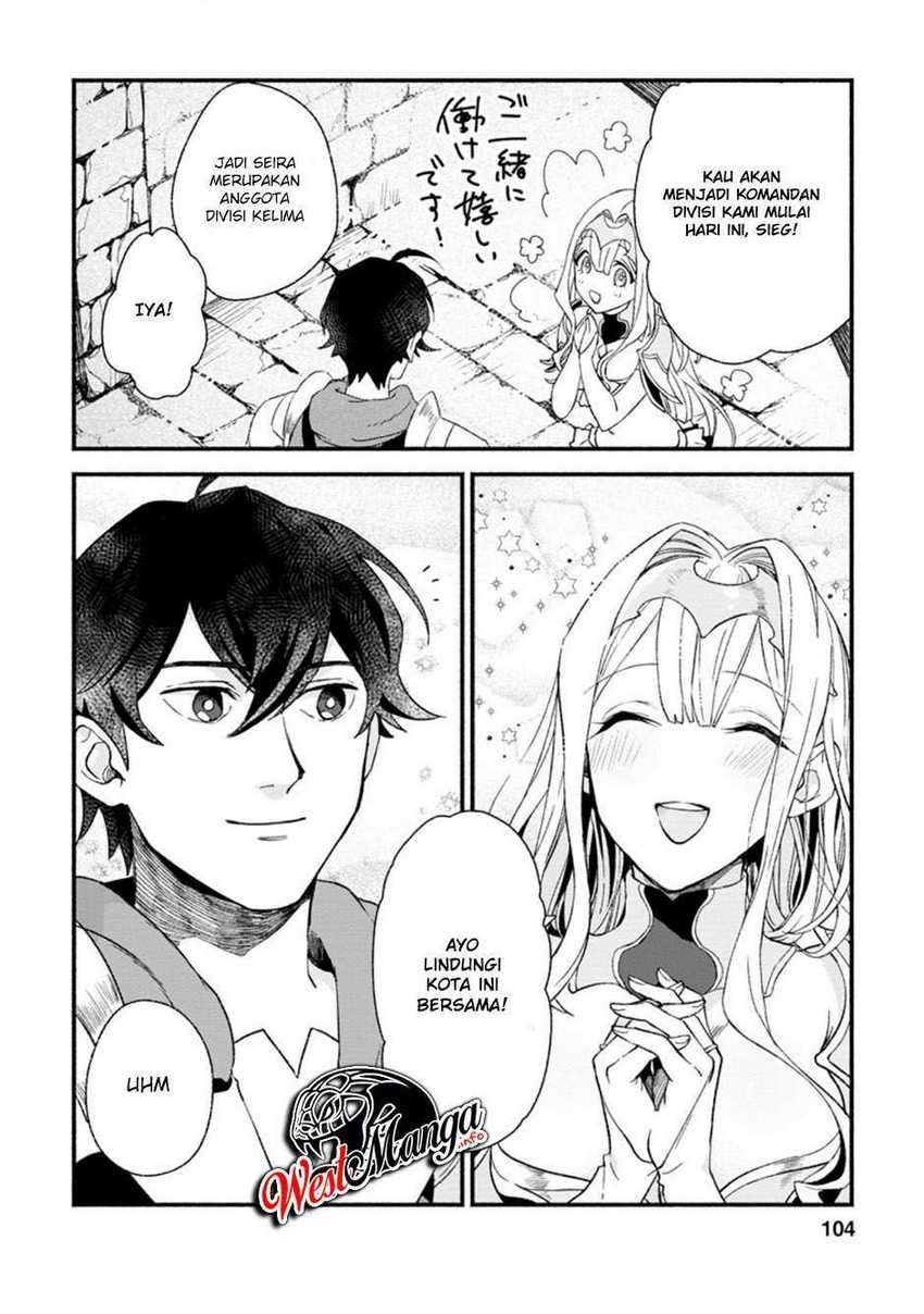 Sono Monban, Saikyou Nitsuki: Tsuihou Sareta Bougyo Ryoku 9999 no Senshi, Outo no Monban Toshite Musou Suru: Chapter chapter-4 - Page 14