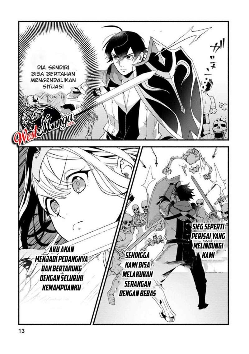 Sono Monban, Saikyou Nitsuki: Tsuihou Sareta Bougyo Ryoku 9999 no Senshi, Outo no Monban Toshite Musou Suru: Chapter chapter-6 - Page 13