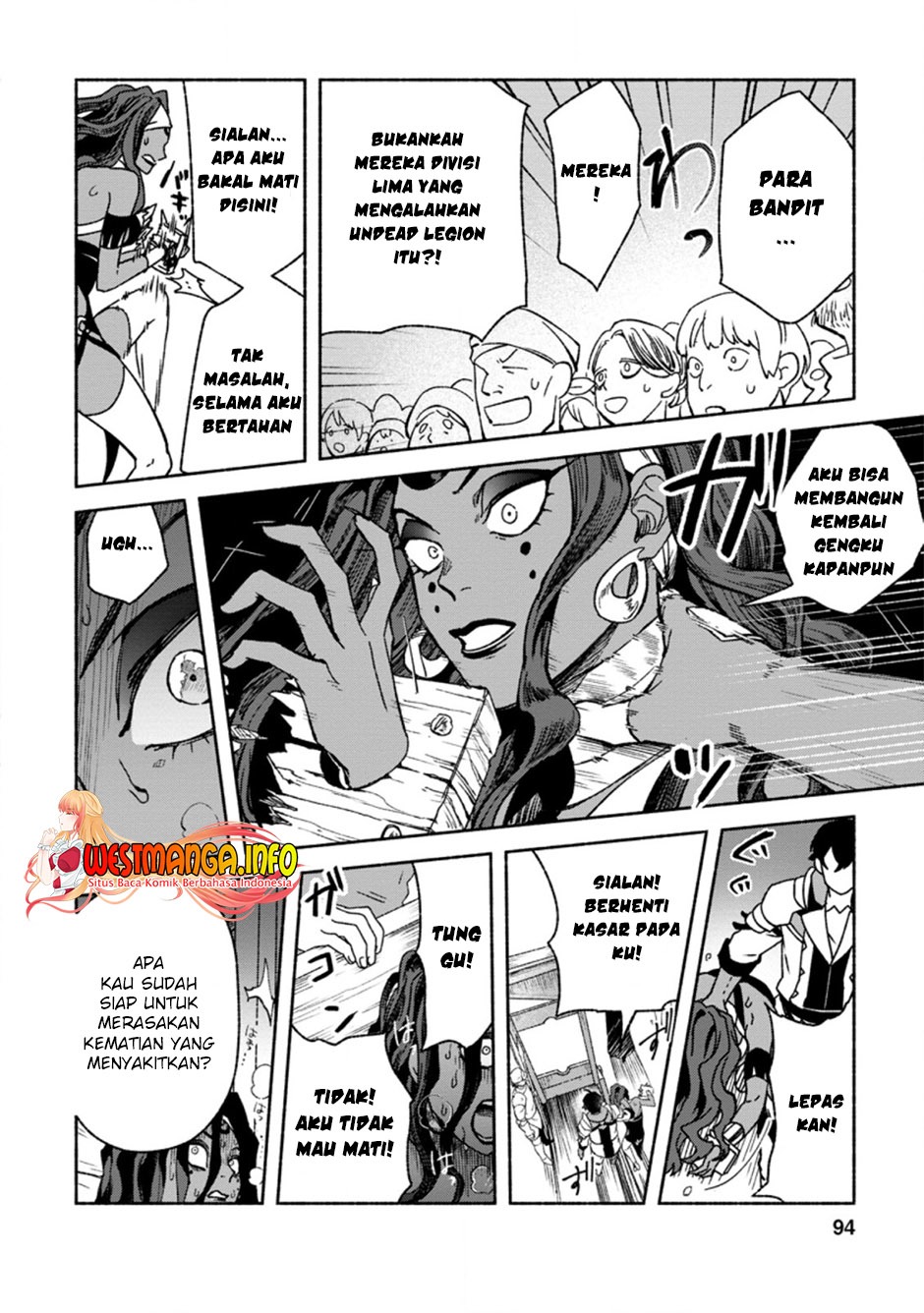 Sono Monban, Saikyou Nitsuki: Tsuihou Sareta Bougyo Ryoku 9999 no Senshi, Outo no Monban Toshite Musou Suru: Chapter chapter-8 - Page 34