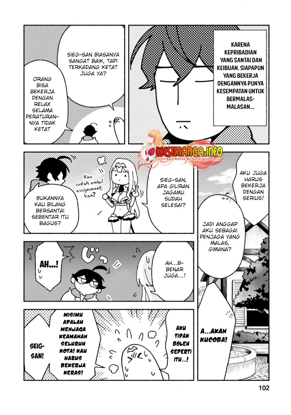 Sono Monban, Saikyou Nitsuki: Tsuihou Sareta Bougyo Ryoku 9999 no Senshi, Outo no Monban Toshite Musou Suru: Chapter chapter-9 - Page 7