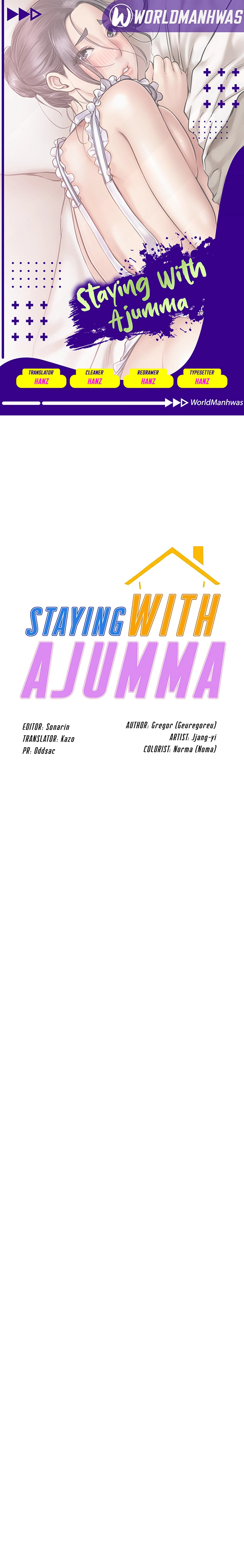 Staying with Ajumma: Chapter chapter-47 - Page 1