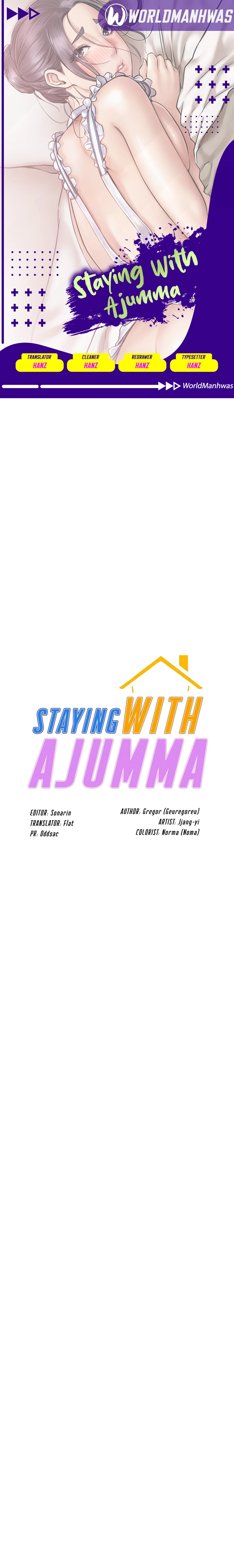 Staying with Ajumma: Chapter chapter-51 - Page 1