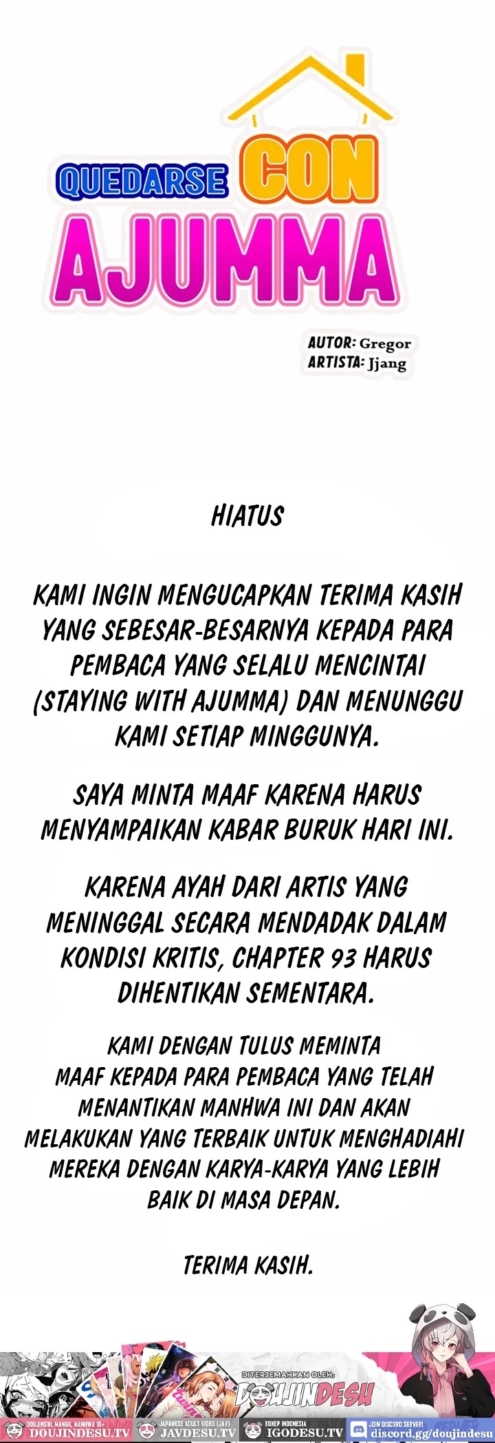 Staying with Ajumma: Chapter chapter-92.5 - Page 1
