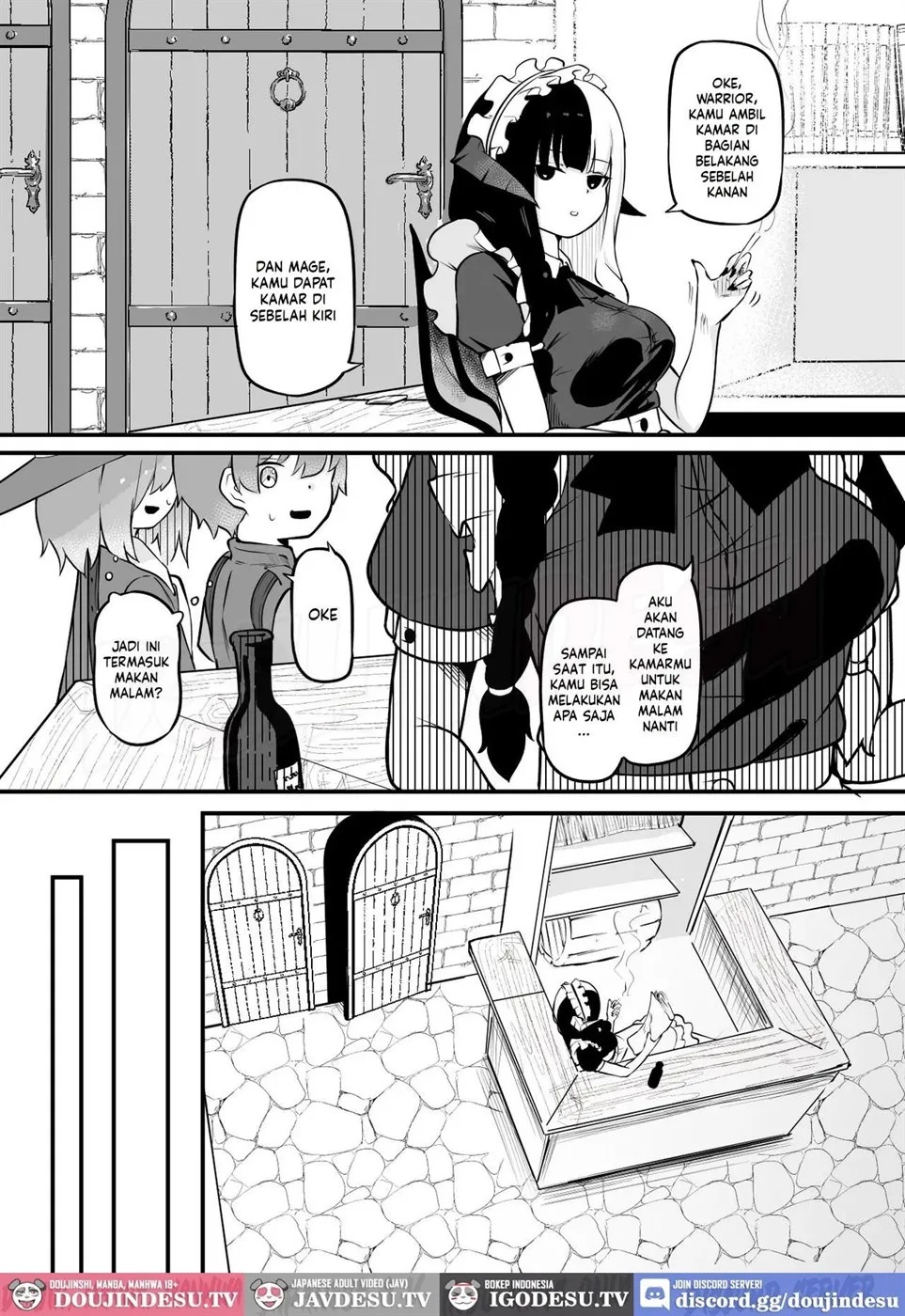 Succubus no Oyado ni Goyoujin ~Succubus ni Shimeagerarete Ochinchin kara Level o Shibori Torareru Ohanashi~: Chapter chapter-1 - Page 6