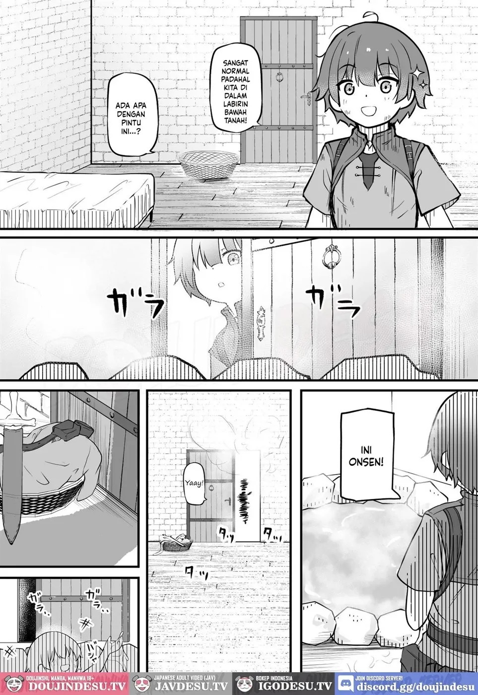 Succubus no Oyado ni Goyoujin ~Succubus ni Shimeagerarete Ochinchin kara Level o Shibori Torareru Ohanashi~: Chapter chapter-1 - Page 7