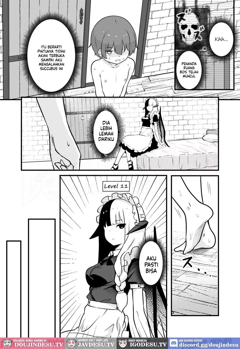 Succubus no Oyado ni Goyoujin ~Succubus ni Shimeagerarete Ochinchin kara Level o Shibori Torareru Ohanashi~: Chapter chapter-1 - Page 10