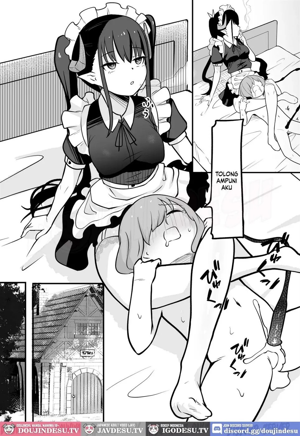 Succubus no Oyado ni Goyoujin ~Succubus ni Shimeagerarete Ochinchin kara Level o Shibori Torareru Ohanashi~: Chapter chapter-1 - Page 18
