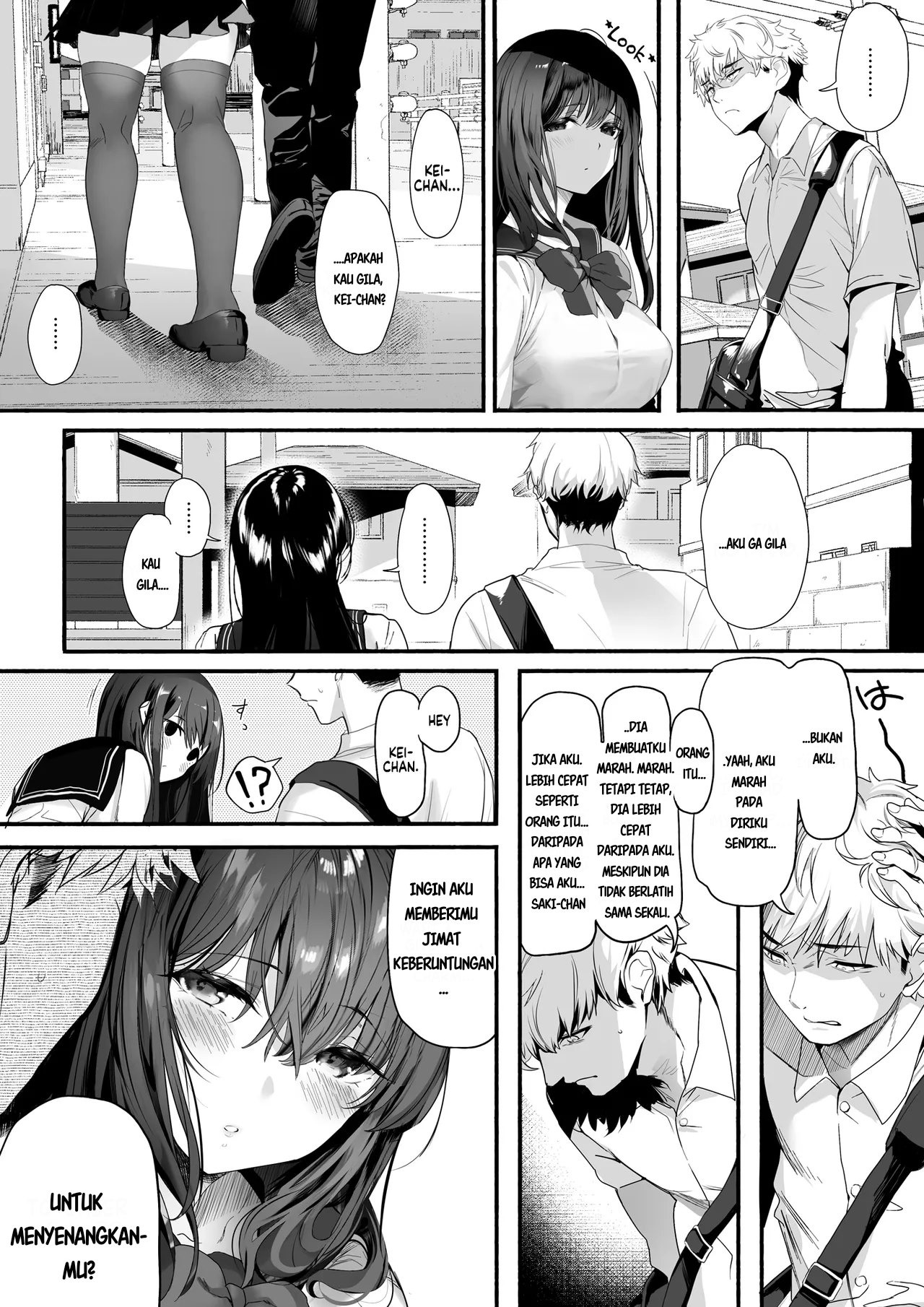 Suieibu no Seisokei Osananajimi ga DQN ni Moteasobareru Ichibushijuu: Chapter chapter-1 - Page 9