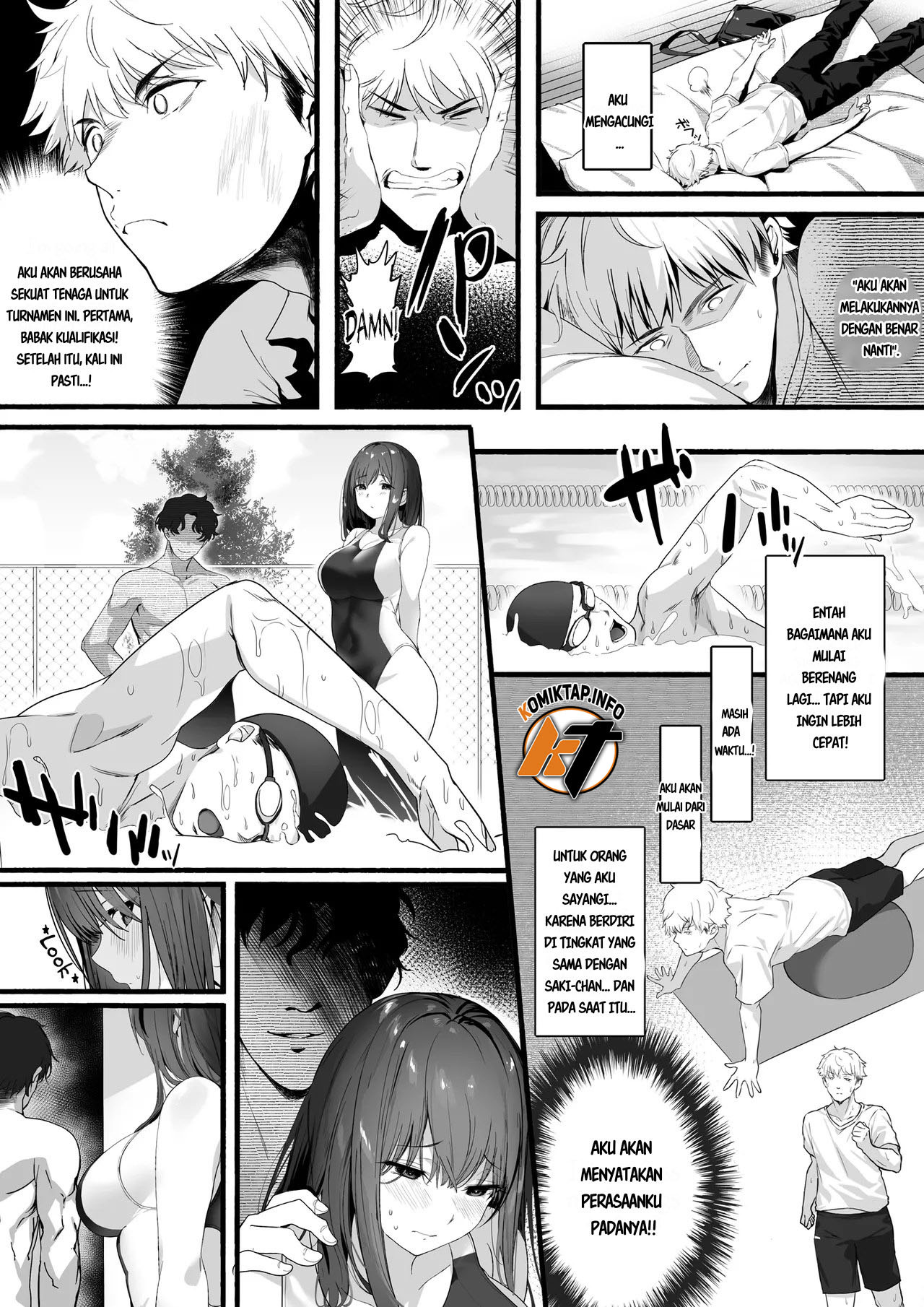 Suieibu no Seisokei Osananajimi ga DQN ni Moteasobareru Ichibushijuu: Chapter chapter-1 - Page 14