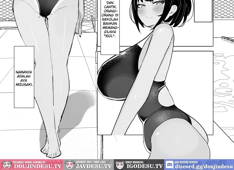 Suieibu Shushou no Boyish Osananajimi wa Boku no Chinpo ni Dohamari Chuu: Chapter chapter-1 - Page 6