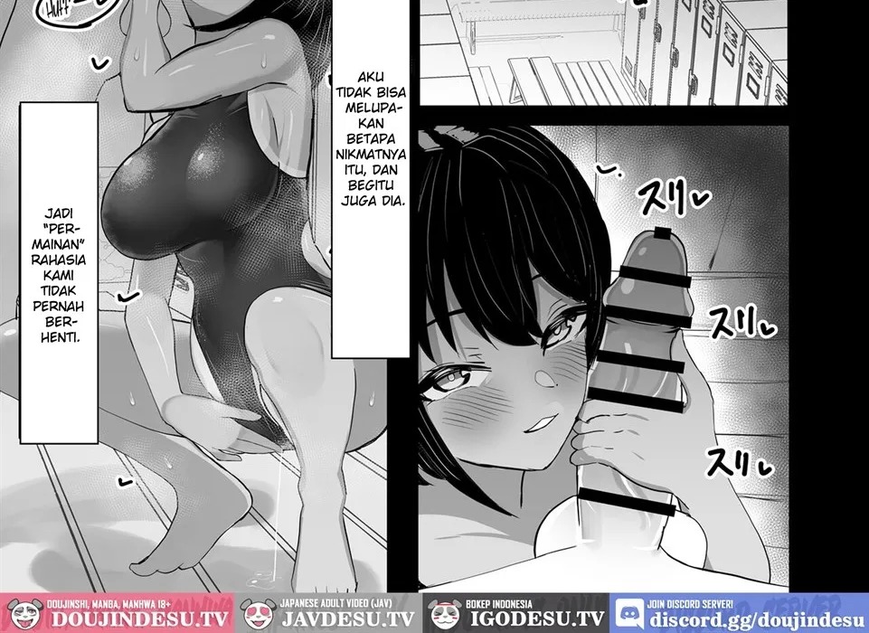 Suieibu Shushou no Boyish Osananajimi wa Boku no Chinpo ni Dohamari Chuu: Chapter chapter-1 - Page 18