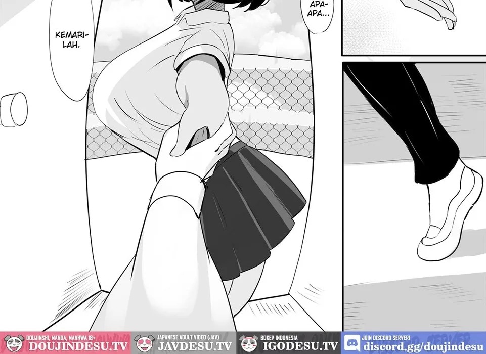Suieibu Shushou no Boyish Osananajimi wa Boku no Chinpo ni Dohamari Chuu: Chapter chapter-1 - Page 52
