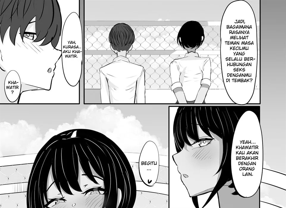Suieibu Shushou no Boyish Osananajimi wa Boku no Chinpo ni Dohamari Chuu: Chapter chapter-1 - Page 53