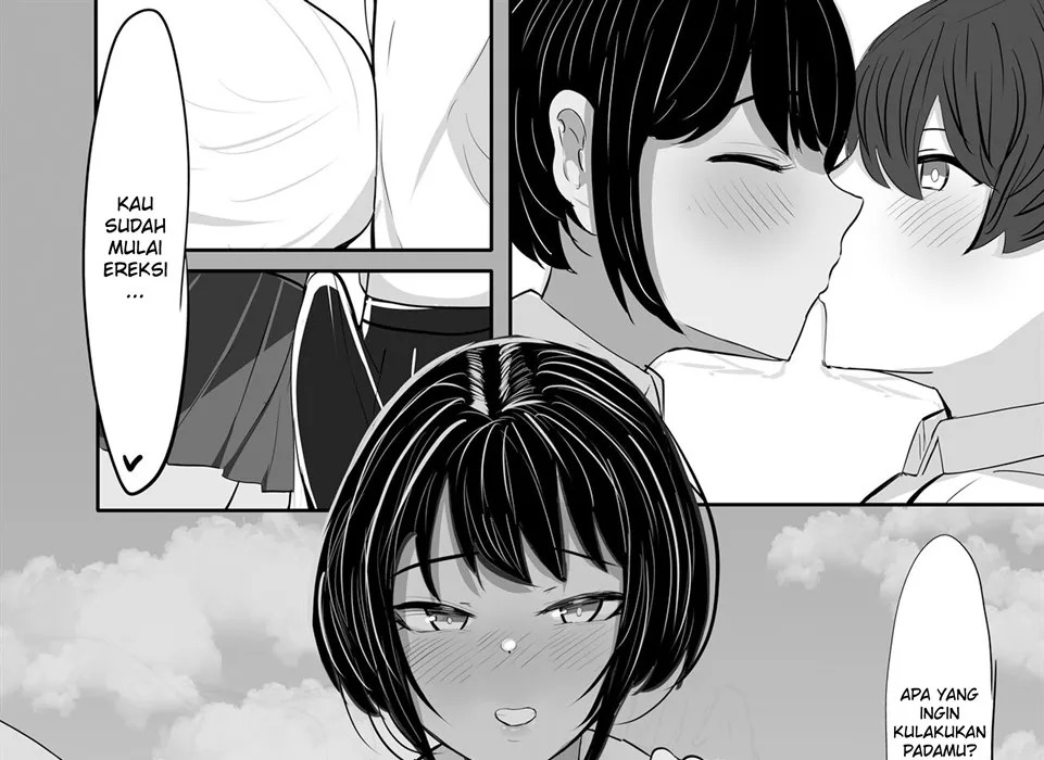 Suieibu Shushou no Boyish Osananajimi wa Boku no Chinpo ni Dohamari Chuu: Chapter chapter-1 - Page 55
