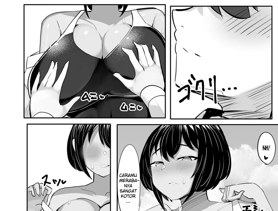 Suieibu Shushou no Boyish Osananajimi wa Boku no Chinpo ni Dohamari Chuu: Chapter chapter-1 - Page 61