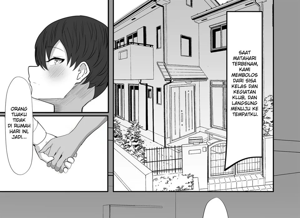 Suieibu Shushou no Boyish Osananajimi wa Boku no Chinpo ni Dohamari Chuu: Chapter chapter-1 - Page 87