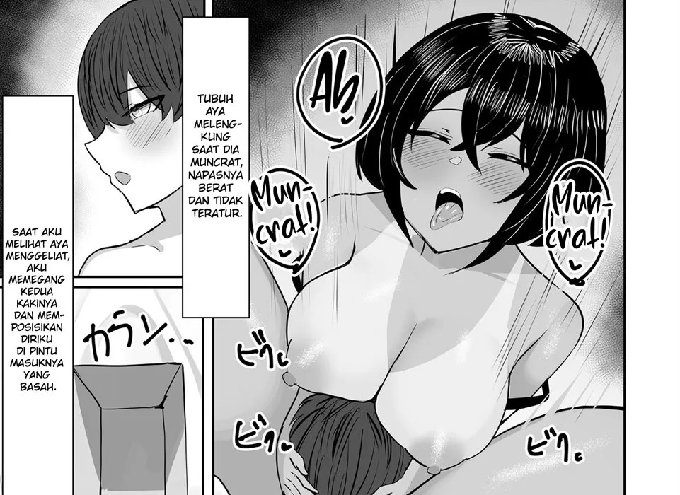 Suieibu Shushou no Boyish Osananajimi wa Boku no Chinpo ni Dohamari Chuu: Chapter chapter-1 - Page 95