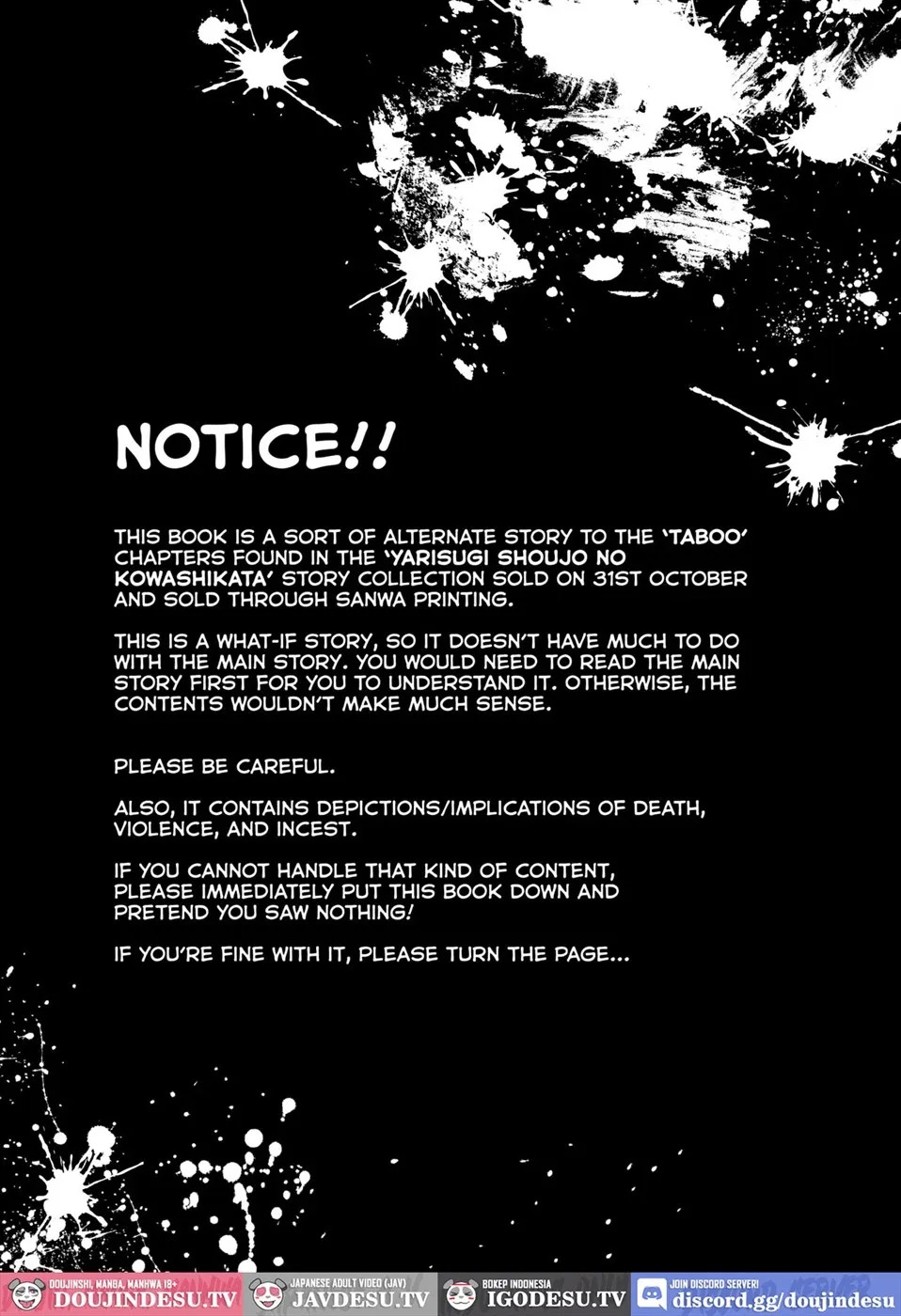 TABOO -Kanzenhan-: Chapter chapter-4 - Page 4