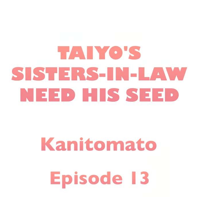Taiyo’s Sisters-In-Law Need His Seed: Chapter chapter-13 - Page 2