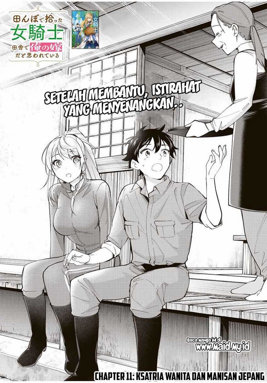 Tanbo de Hirotta Onna Kishi, Inaka de Ore no Yome da to Omowareteiru: Chapter chapter-11 - Page 5