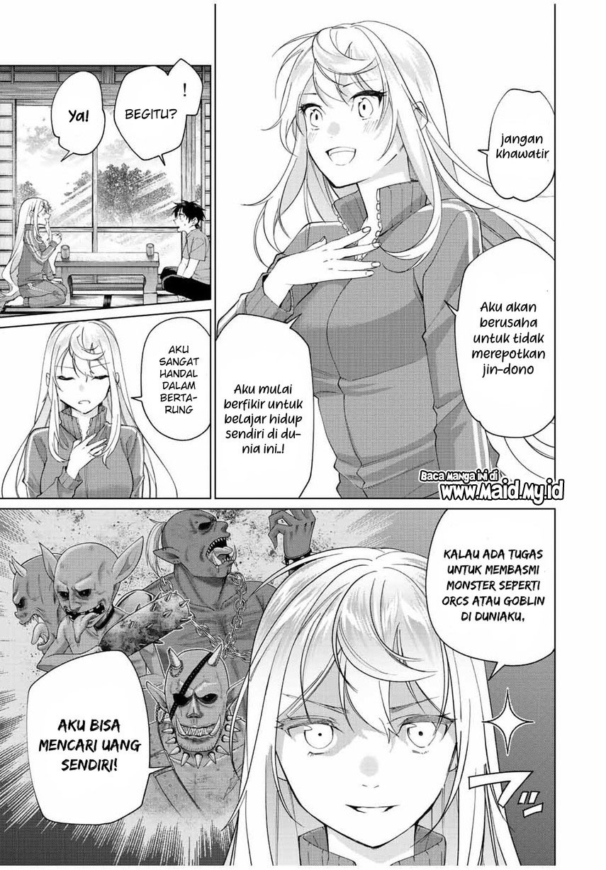 Tanbo de Hirotta Onna Kishi, Inaka de Ore no Yome da to Omowareteiru: Chapter chapter-7 - Page 9