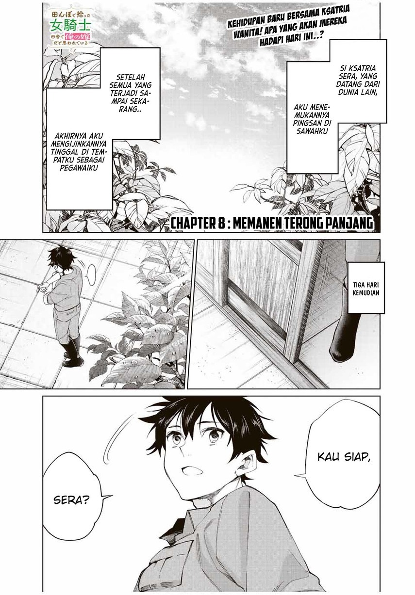 Tanbo de Hirotta Onna Kishi, Inaka de Ore no Yome da to Omowareteiru: Chapter chapter-8 - Page 3