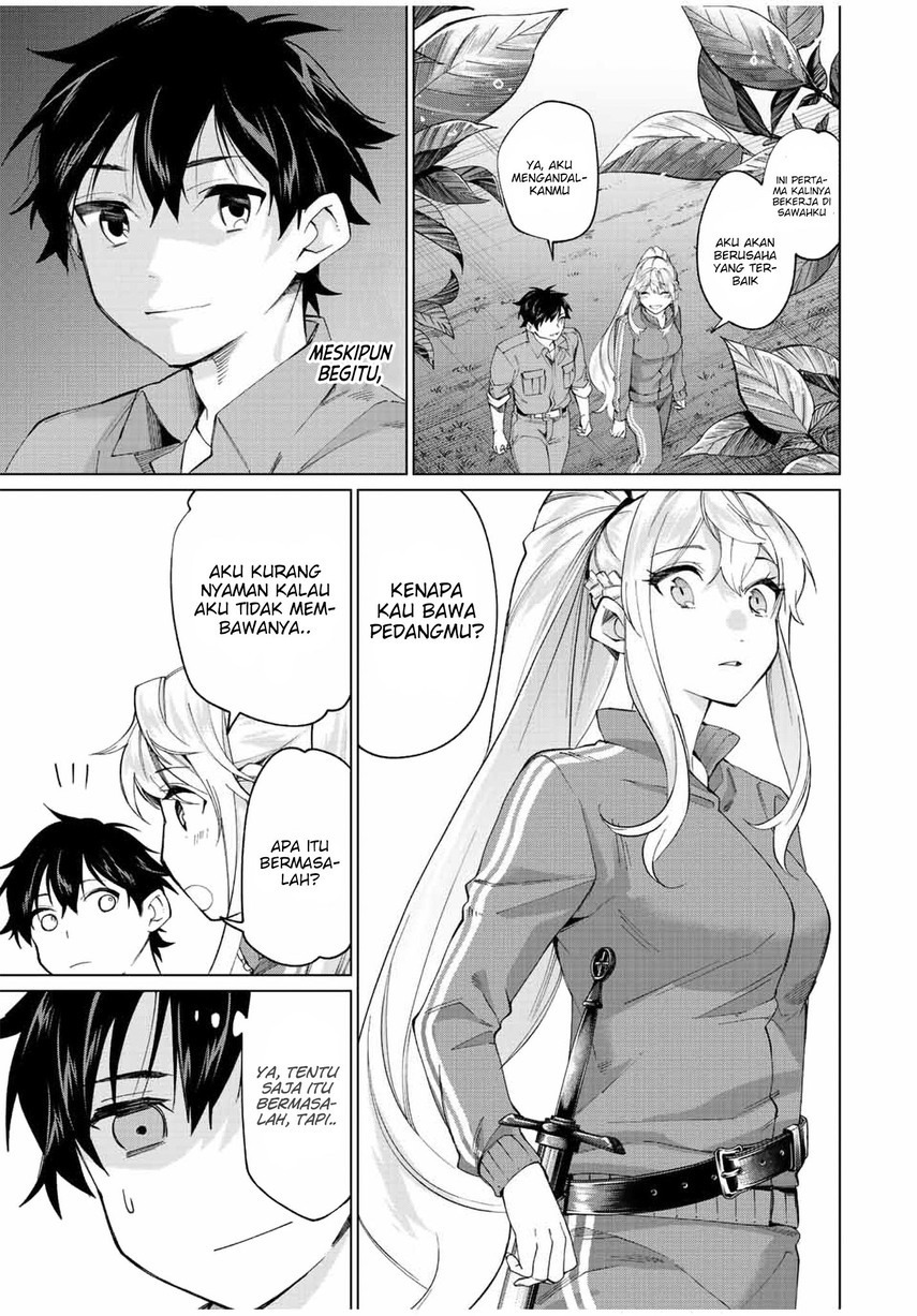 Tanbo de Hirotta Onna Kishi, Inaka de Ore no Yome da to Omowareteiru: Chapter chapter-8 - Page 5