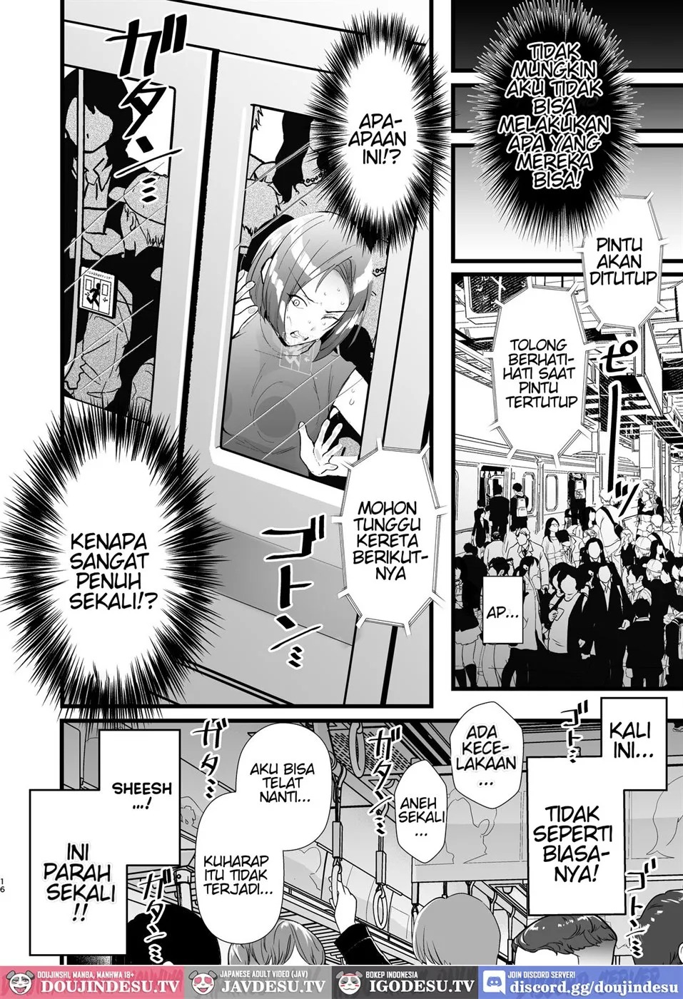 Tatoe Futanari Byou ni Kakatta to Shite mo Kuso Osu-domo to Watashi wa Chigau!: Chapter chapter-1 - Page 17