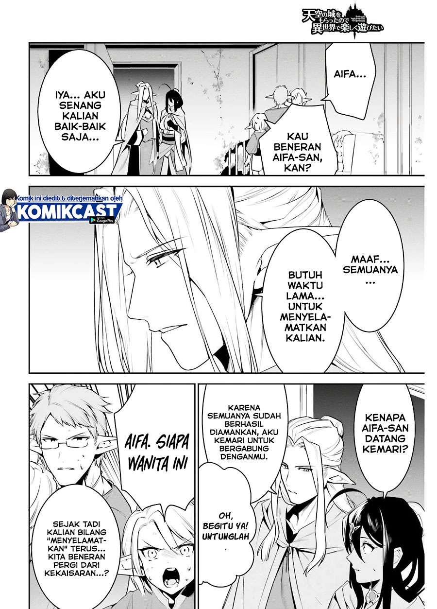 Tenkuu no Shiro o Moratta no de Isekai de Tanoshiku Asobitai: Chapter chapter-19 - Page 16