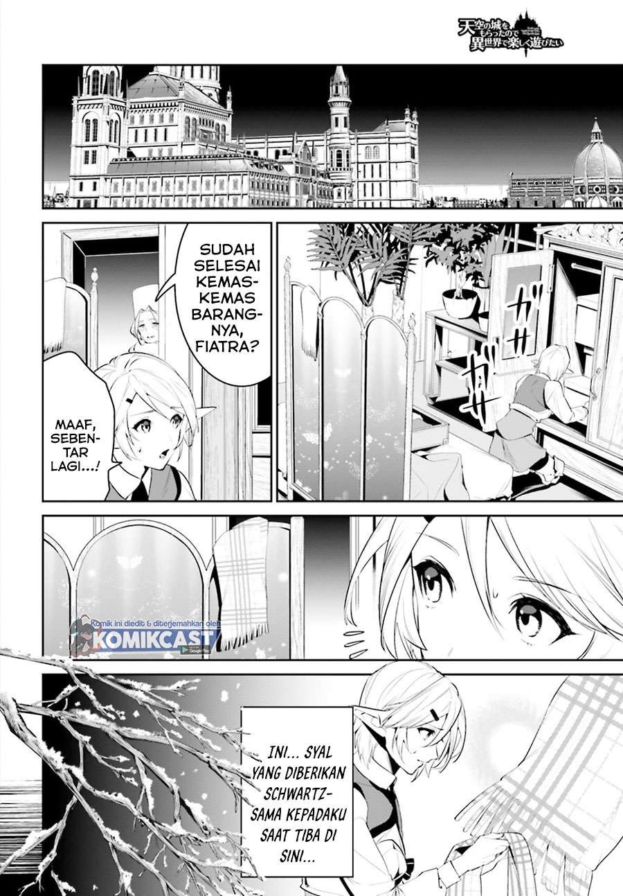 Tenkuu no Shiro o Moratta no de Isekai de Tanoshiku Asobitai: Chapter chapter-22 - Page 7