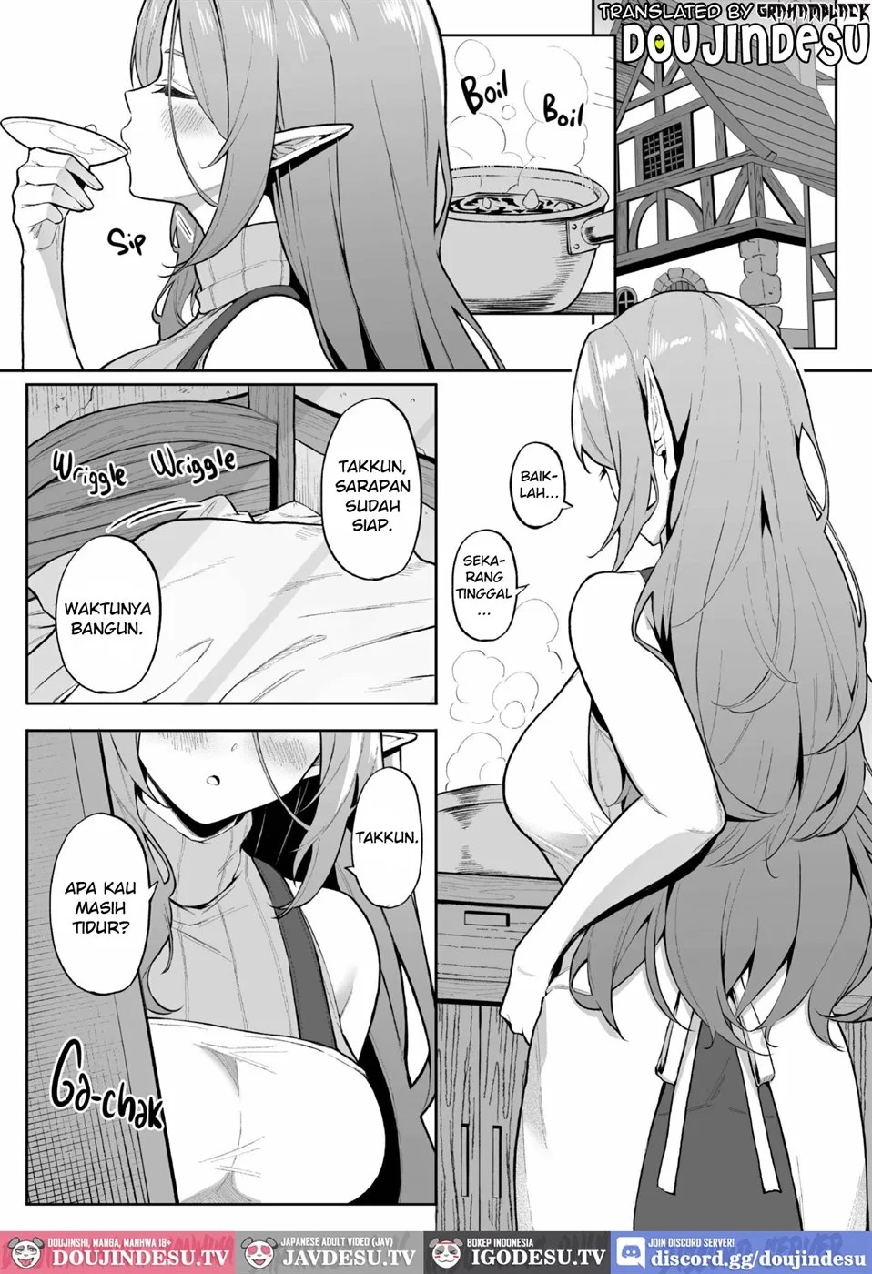 Tensei Shitara Kahogo na Elf-san ni Hirowareta Ken: Chapter chapter-1 - Page 3