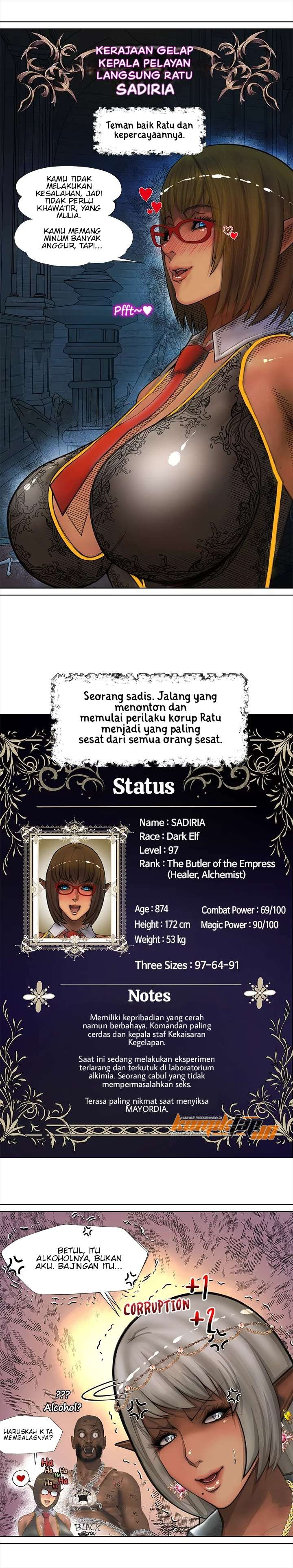 The Dark Elf Queen and the Slave Orc: Chapter chapter-1 - Page 7