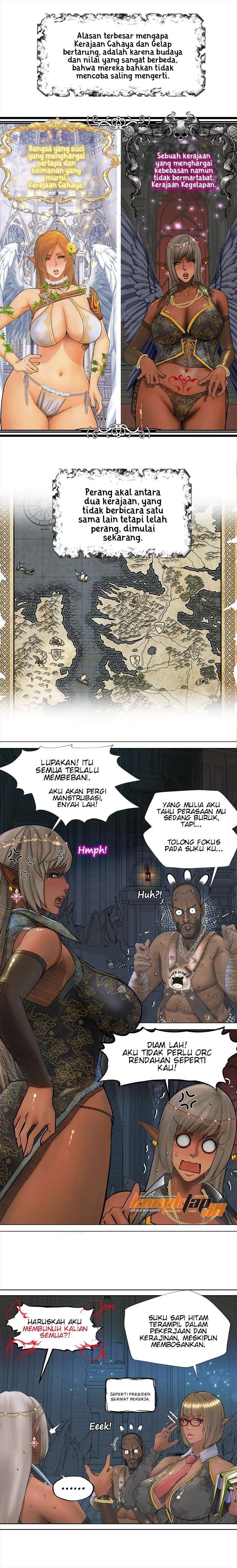 The Dark Elf Queen and the Slave Orc: Chapter chapter-1 - Page 13