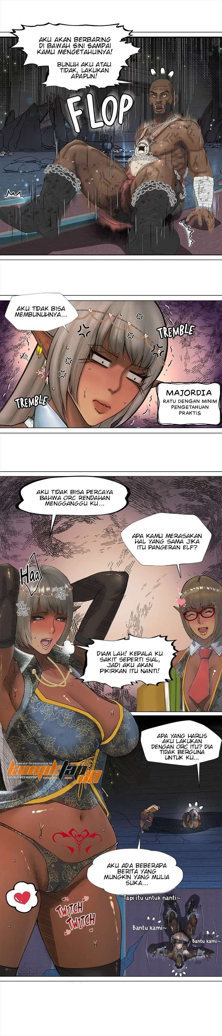The Dark Elf Queen and the Slave Orc: Chapter chapter-1 - Page 15