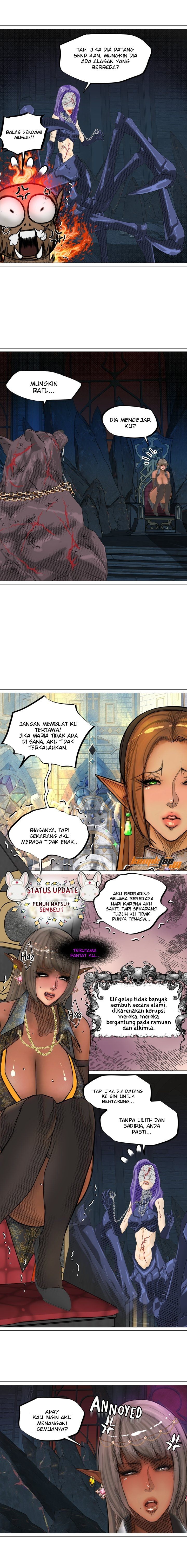 The Dark Elf Queen and the Slave Orc: Chapter chapter-10 - Page 9