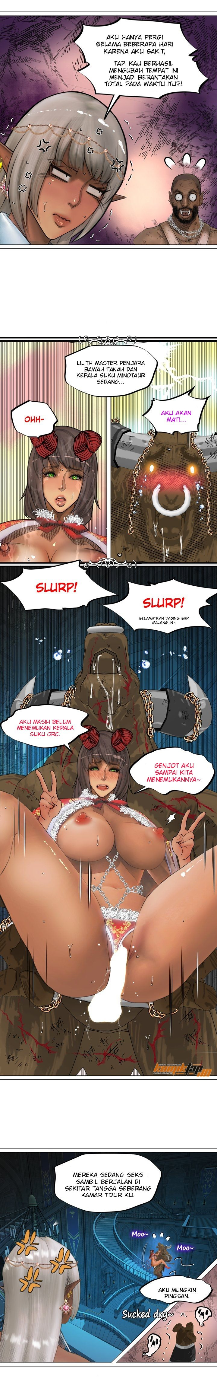 The Dark Elf Queen and the Slave Orc: Chapter chapter-10 - Page 11