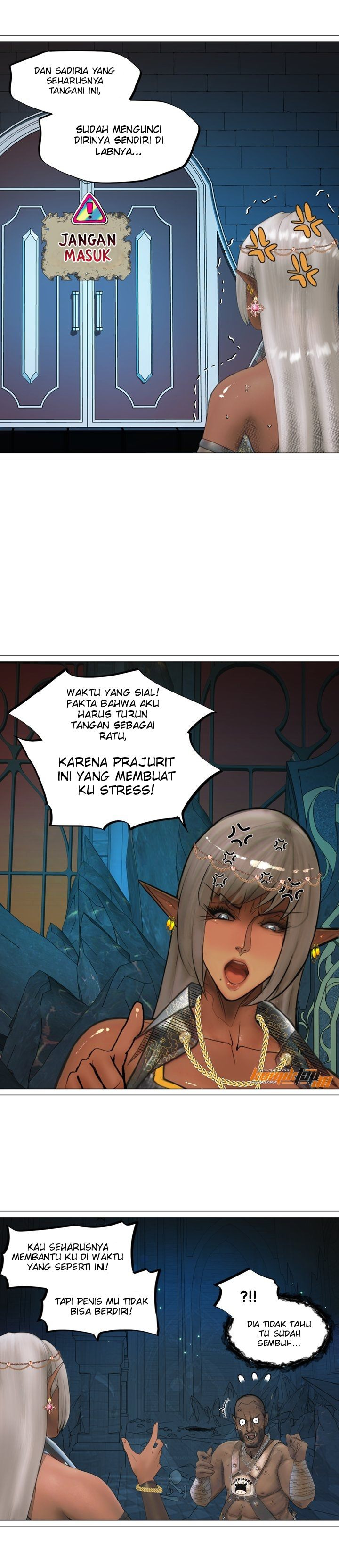 The Dark Elf Queen and the Slave Orc: Chapter chapter-10 - Page 12