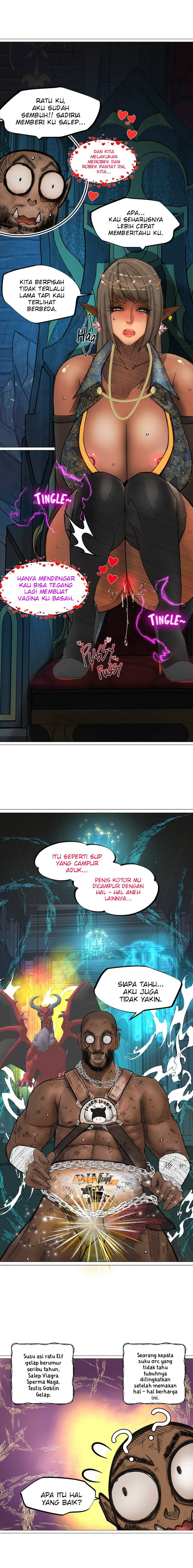 The Dark Elf Queen and the Slave Orc: Chapter chapter-10 - Page 13
