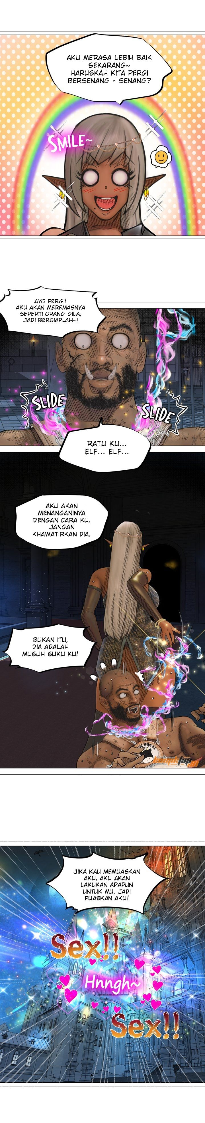 The Dark Elf Queen and the Slave Orc: Chapter chapter-10 - Page 14
