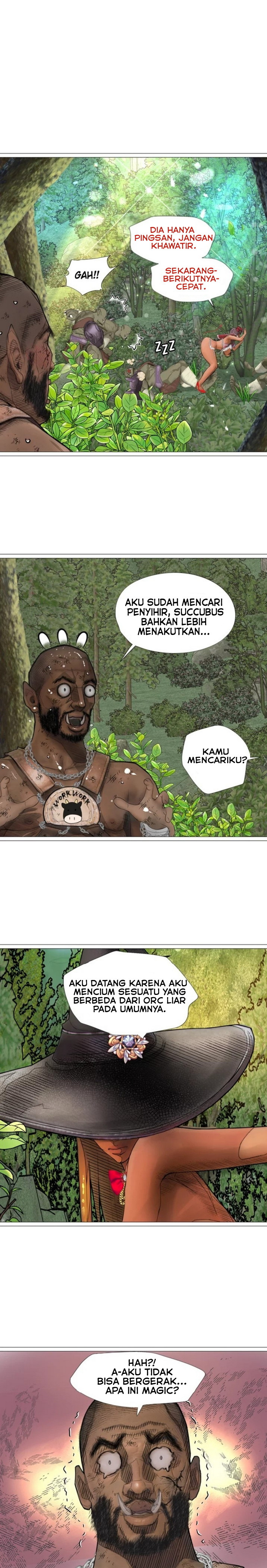The Dark Elf Queen and the Slave Orc: Chapter chapter-18 - Page 2